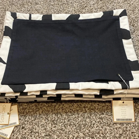 NWT Orchids Lux Home Tandy Deco Pillow Covers - Picture 4 of 6